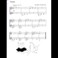 Romuald Twardowski: Tęczowe nutki na fortepian - nuty dla dzieci na fortepian