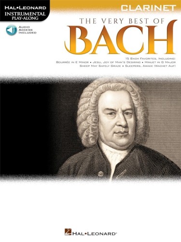 The Very Best of Bach: Clarinet - nuty na klarnet (+ audio online)