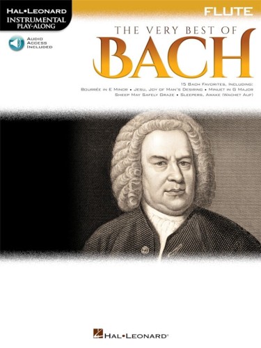 The Very Best of Bach: Flute - nuty na flet poprzeczny (+ audio online)