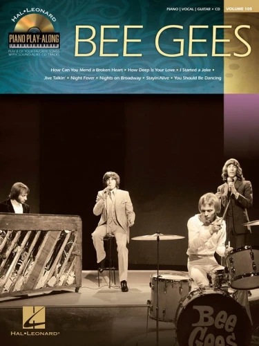 Piano Play-Along Volume 105: Bee Gees - nuty na fortepian, melodia, akordy gitarowe i słowa (+ płyta CD)