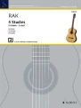 Stepan Rak: 5 etud - 5 Studies - etiudy na gitarę klasyczną