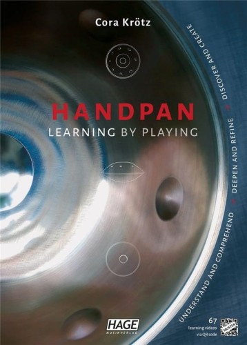 Handpan Learning by Playing - Cora Krötz (+ video online) - praktyczna szkoła gry na handpanie