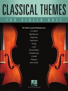 Classical Themes for Violin Duet - popularne melodie muzyki klasycznej - duety skrzypcowe w pierwszej pozycji