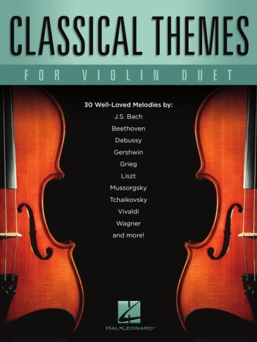 Classical Themes for Violin Duet - popularne melodie muzyki klasycznej - duety skrzypcowe w pierwszej pozycji
