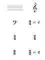 John Thompson's Easiest Piano Course: Flash Cards - karty do nauki zasad muzyki na poziomie podstawowym