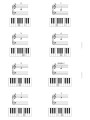 John Thompson's Easiest Piano Course: Flash Cards - karty do nauki zasad muzyki na poziomie podstawowym