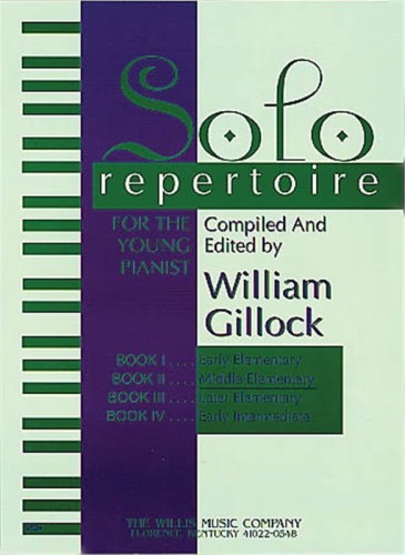 Solo Repertoire for the Young Pianist Book 2 - Middle Elementary - William Gillock - nuty na pianino dla początkujących