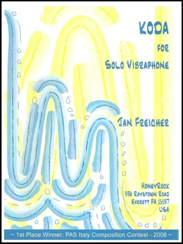 Jan Freicher: Koda for Vibraphone - nuty na wibrafon solo