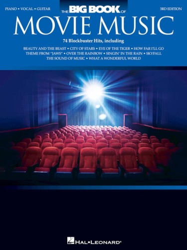 The Big Book of Movie Music (PVG) - nuty na fortepian, melodia, teksty, akordy gitarowe