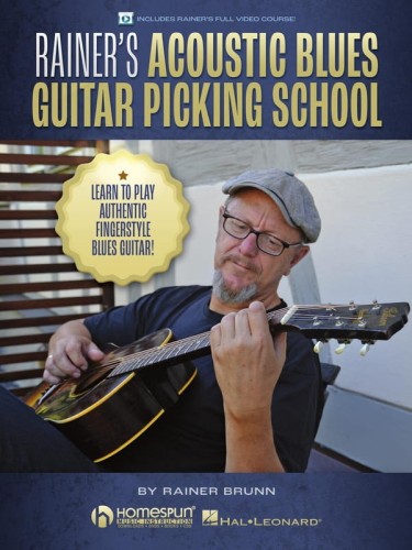 Rainer's Acoustic Blues Guitar Picking School - Rainer Brunn (+ video online) - szkoła gry bluesa na gitarze akustycznej
