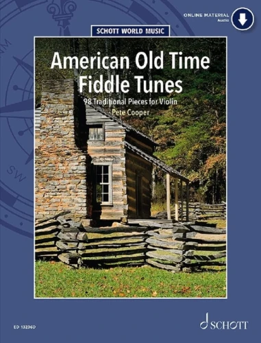 American Old Time Fiddle Tunes (+ audio online) - Pete Cooper - 98 tradycyjnych amerykańskich melodii - nuty na skrzypce