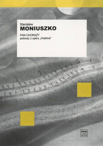 Pan Chorąży - Polonez z opery "Hrabina" - nuty na akordeon - Stanisław Moniuszko