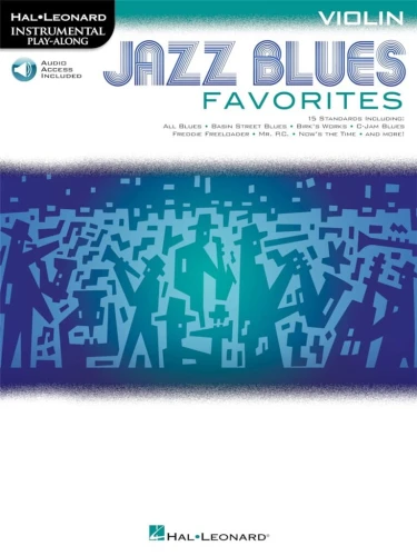 Jazz Blues Favorites: Violin - nuty na skrzypce (+ audio online)