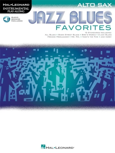 Jazz Blues Favorites: Alto Sax - nuty na saksofon altowy (+ audio online)