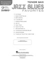 Jazz Blues Favorites: Tenor Sax - nuty na saksofon tenorowy (+ audio online)