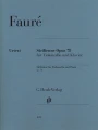 Gabriel Fauré: Sicilienne op. 78 for Violoncello and Piano - Siciliana - nuty na wiolonczelę i fortepian