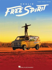 Khalid: Free Spirit (PVG) - wszystkie piosenki z płyty - linia melodyczna, nuty na fortepian, akordy gitarowe i słowa