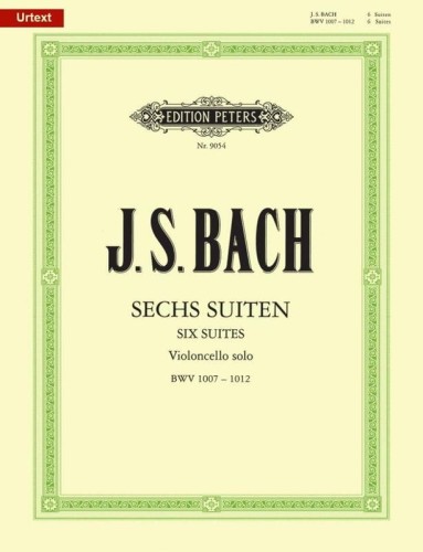 Jan Sebastian Bach: 6 suit na wiolonczelę solo BWV 1007-1012 - nuty na wiolonczelę