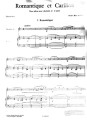 Pierre-Max Dubois: Romantique Et Carillon pour clarinette en sib et piano - nuty na klarnet z fortepianem