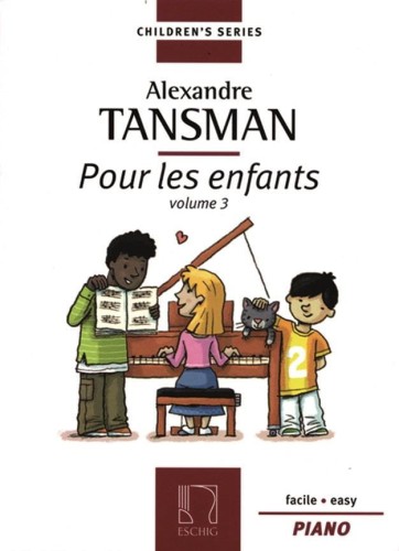 Aleksander Tansman - Pour les enfants 3 - nuty na fortepian w łatwym układzie