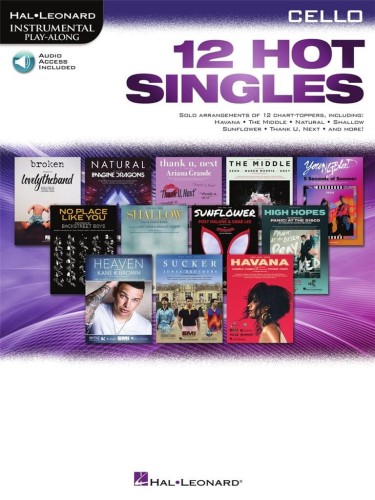 12 Hot Singles: Cello - nuty na wiolonczelę (+ audio online)