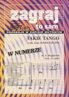 Zagraj to sam - nr 09/1997 (047) - przeboje w zapisie nutowym - nuty na keyboard