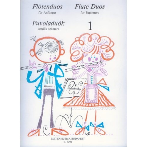 Flute Duos for Beginners 1 - Laszlo Csupor - duety fletowe dla początkujących