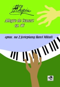 Fryderyk Chopin: Allegro de Concert op. 46 - Karol Mikuli - nuty na dwa fortepiany