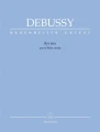 Claude Debussy: Syrinx pour flute seule - nuty na flet poprzeczny solo