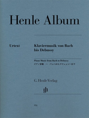 Henle Album - Piano Music from Bach to Debussy - nuty na fortepian