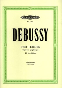 Claude Debussy: Sirènes - Syreny z tryptyku Nokturny - nuty na dwugłosowy chór żeński SA i fortepian