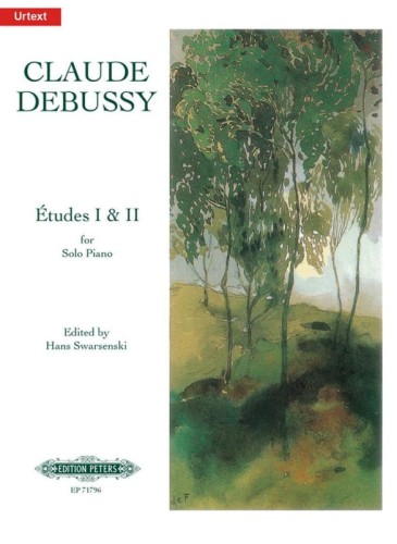 Claude Debussy: Etudes I & II for Solo Piano - Etiudy - nuty na fortepian