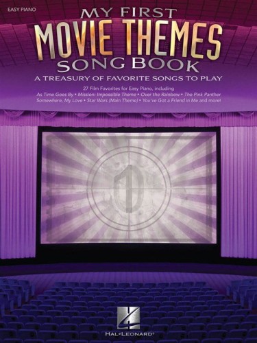 My First Movie Themes Songbook - śpiewnik w łatwym układzie na fortepian dla dzieci
