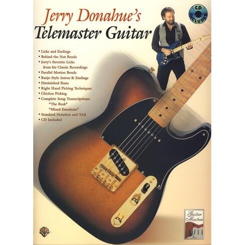 Jerry Donahue's Telemaster Guitar - nuty na gitarę elektryczną (+ płyta CD)