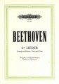 Ludwig van Beethoven: 67 Lieder - Gesang und Klavier - Complete Songs for Voice and Piano