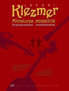 Klezmer Miniatures for young musicians - Ferenc Jávori - nuty na zespoły kameralne o różnych składach