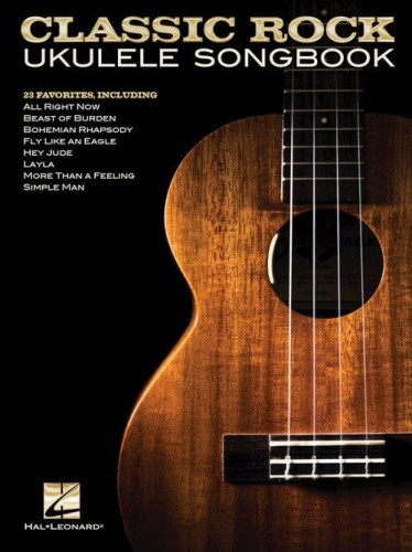 Classic Rock Ukulele Songbook - śpiewnik z klasycznymi rockowymi piosenkami - słowa, nuty i akordy na ukulele
