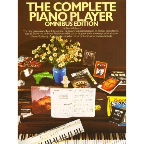 The Complete Piano Player Omnibus Edition (1-5) - Kenneth Baker - szkoła na pianino - komplet 5 części
