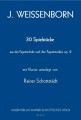 Julius Weissenborn - 30 Spielstucke aus der Fagottschule und den Fagottstudien op. 8 mit Klavier - ćwiczenia na fagot z fortepianem