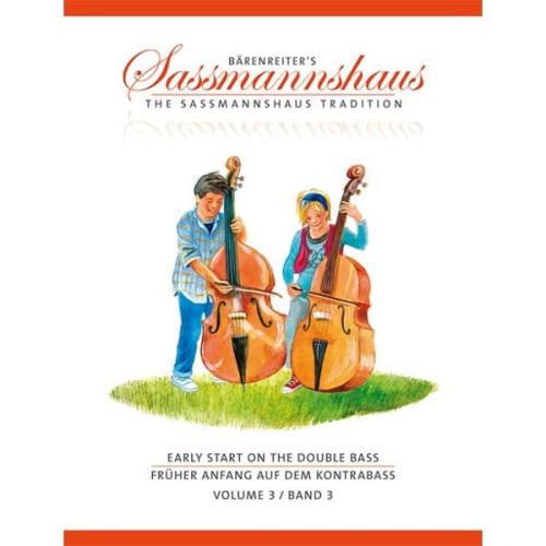 Early Start on the Double Bass 3 - J. Peter Close, Holger Sassmannshaus - szkoła gry na kontrabasie dla dzieci