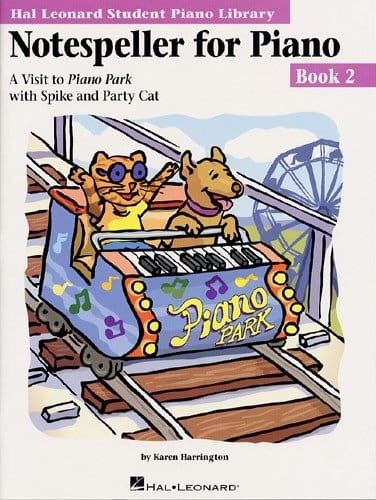 Notespeller for Piano Book 2 - materiały do nauki gry na fortepianie dla dzieci - Karen Harrington