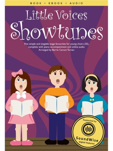 Little Voices - Showtunes - nuty na chór dwugłosowy i fortepian -Barrie Carson Turner (+ audio online)