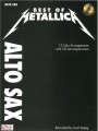 Best of Metallica: Alto Sax (+ płyta CD) - nuty na saksofon altowy