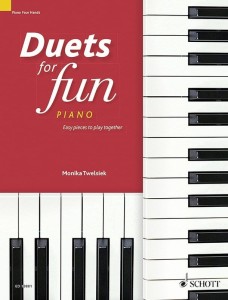 Duets for fun: Piano - łatwe nuty na fortepian na cztery ręce - Monika Twelsiek