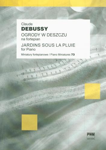 Claude Debussy: Ogrody w deszczu na fortepian