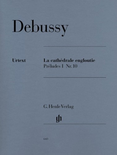 Claude Debussy: La Cathedrale engloutie - Preludes I Nr. 10 - preludium Zatopiona katedra - nuty na fortepian
