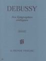 Claude Debussy: Six Epigraphes antiques - Sześć epigrafów antycznych - nuty na fortepian