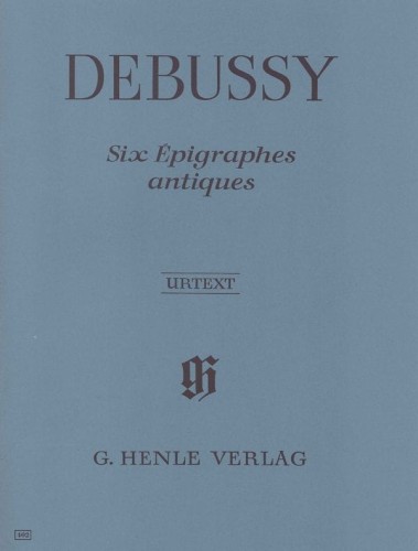 Claude Debussy: Six Epigraphes antiques - Sześć epigrafów antycznych - nuty na fortepian