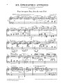 Claude Debussy: Six Epigraphes antiques - Sześć epigrafów antycznych - nuty na fortepian