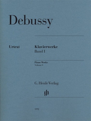 Claude Debussy: Klavierwerke 1 - Piano Works I - dzieła fortepianowe - nuty na fortepian